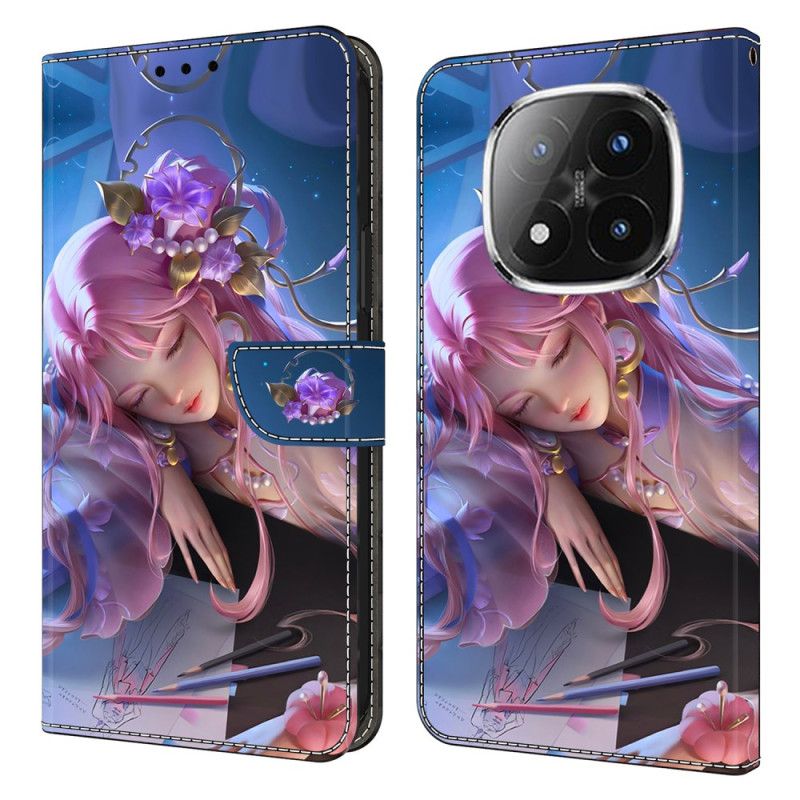 Læder Cover Xiaomi Redmi Note 14 Pro 4g Eventyr