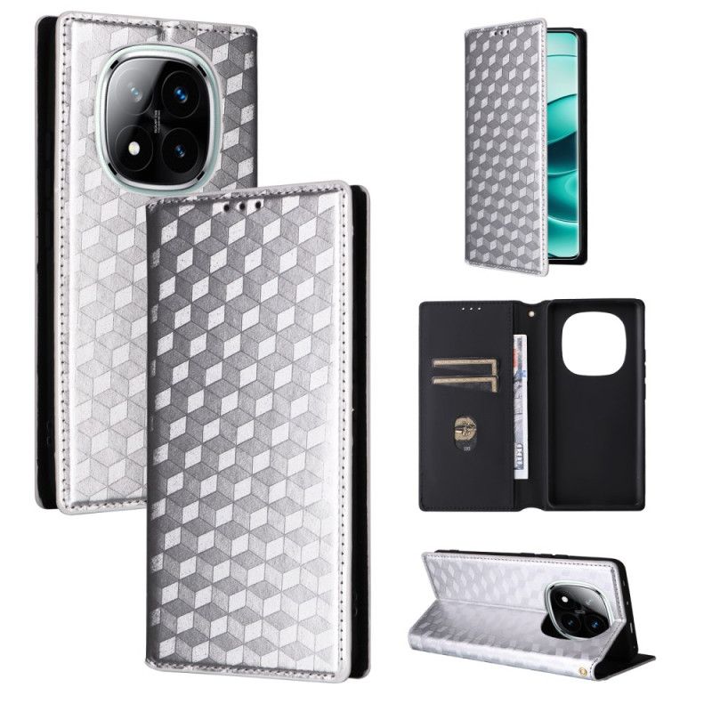 Læder Cover Xiaomi Redmi Note 14 Pro 4g Telefon Etui 3d-diamanter