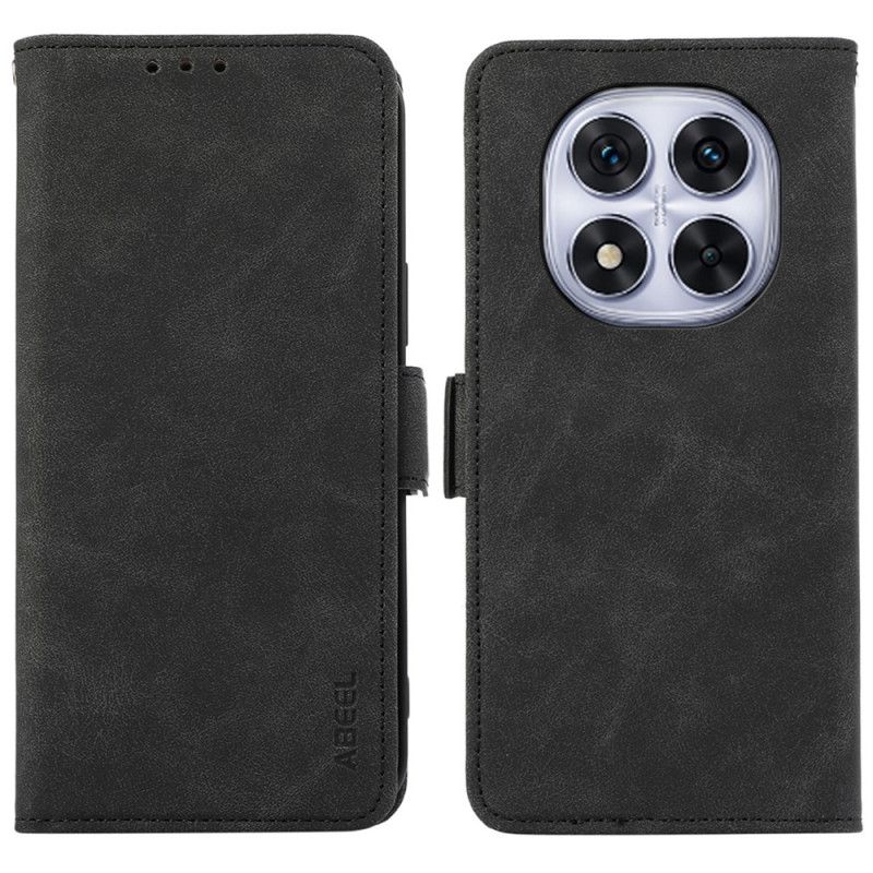 Læder Cover Xiaomi Redmi Note 14 Pro 4g Telefon Etui Abeel Ruskindseffekt