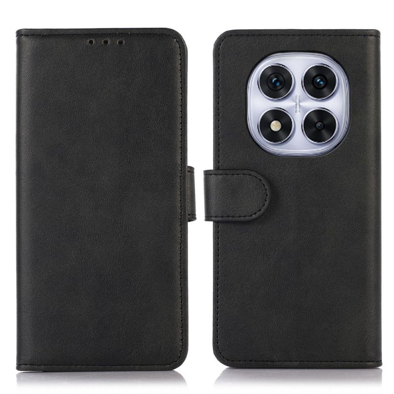 Læder Cover Xiaomi Redmi Note 14 Pro 4g Telefon Etui Lædereffekt