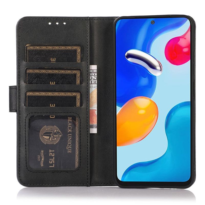 Læder Cover Xiaomi Redmi Note 14 Pro 4g Telefon Etui Lædereffekt