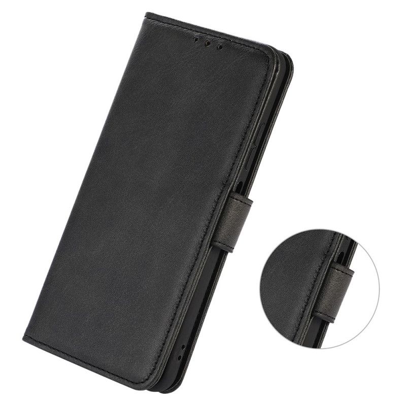 Læder Cover Xiaomi Redmi Note 14 Pro 4g Telefon Etui Lædereffekt