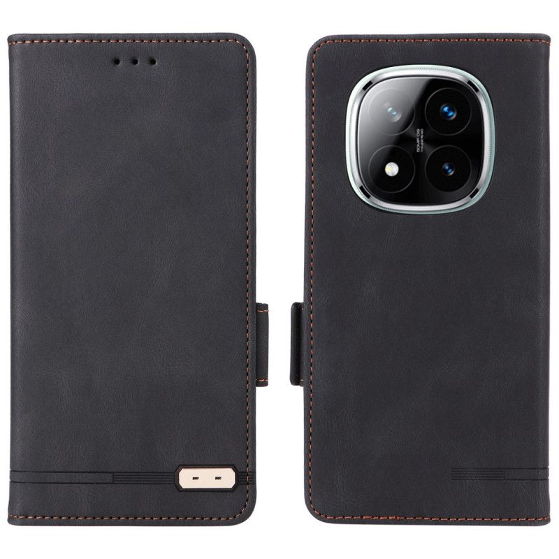 Læder Cover Xiaomi Redmi Note 14 Pro 4g Telefon Etui Retro