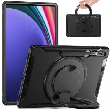 Cover Samsung Galaxy Tab S10 Ultra Telefon Etui Roterende Ringstativ