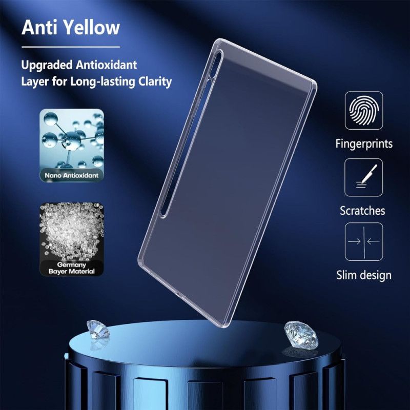 Cover Samsung Galaxy Tab S10 Ultra Telefon Etui Transparent