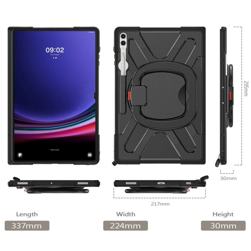 Cover Samsung Galaxy Tab S10 Ultra X910 Stativ Og Greb