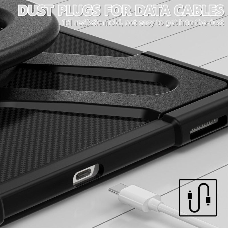 Cover Samsung Galaxy Tab S10 Ultra X910 Stativ Og Greb