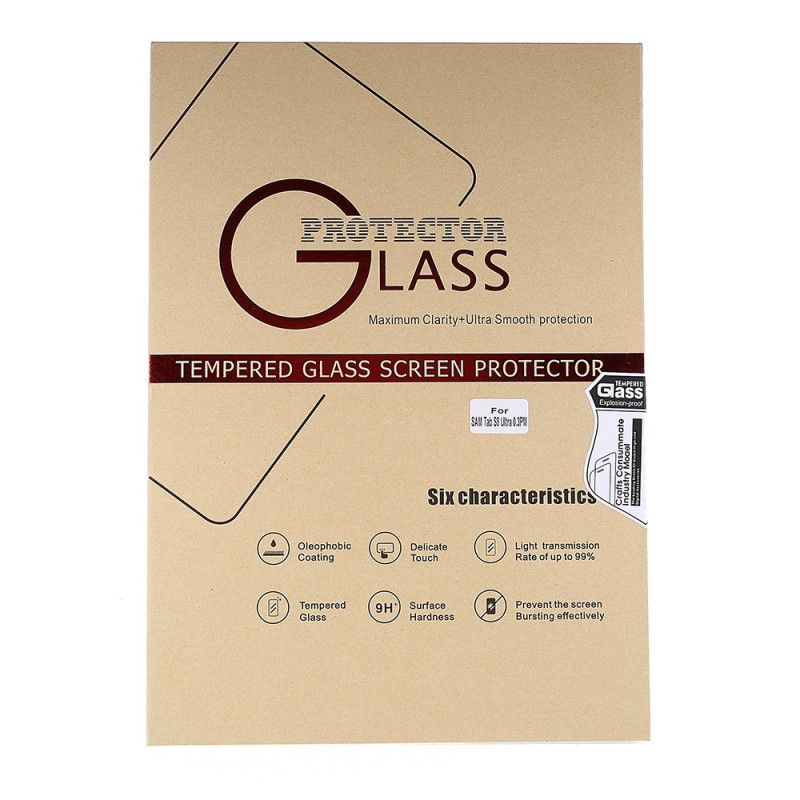 Hærdet Glas Skærmbeskytter Til Samsung Galaxy Tab S10 Ultra / S9 Ultra / S8 Ultra