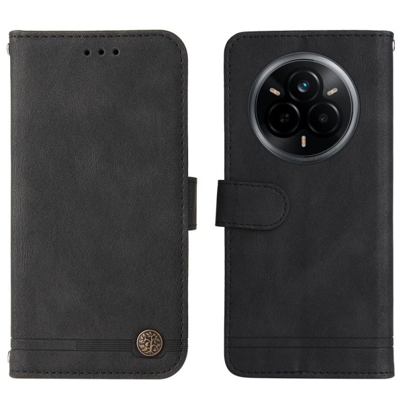 Flip Cover Realme 14 Pro 5g Nittet Ruskindseffekt