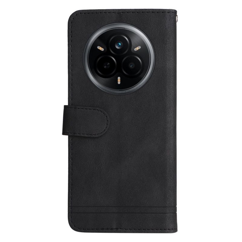 Flip Cover Realme 14 Pro 5g Nittet Ruskindseffekt