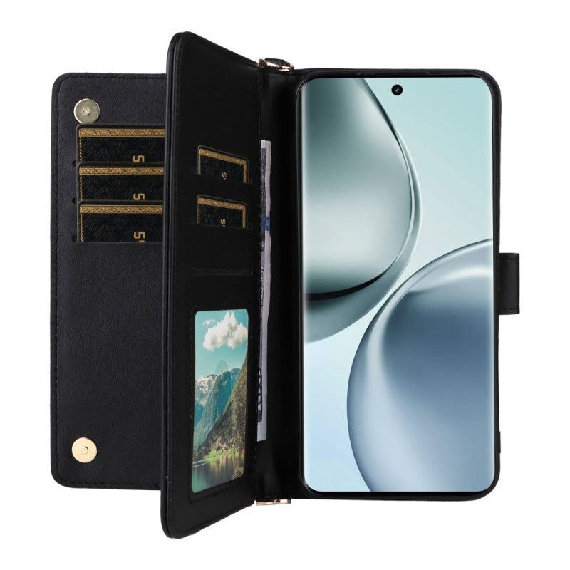 Flip Cover Realme 14 Pro 5g Premium Med Skulderrem