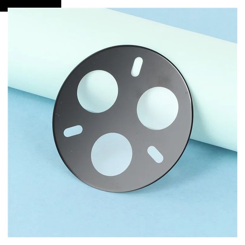 Hærdet Glaslinsebeskytter Til Realme 14 Pro 5g (sort Version)