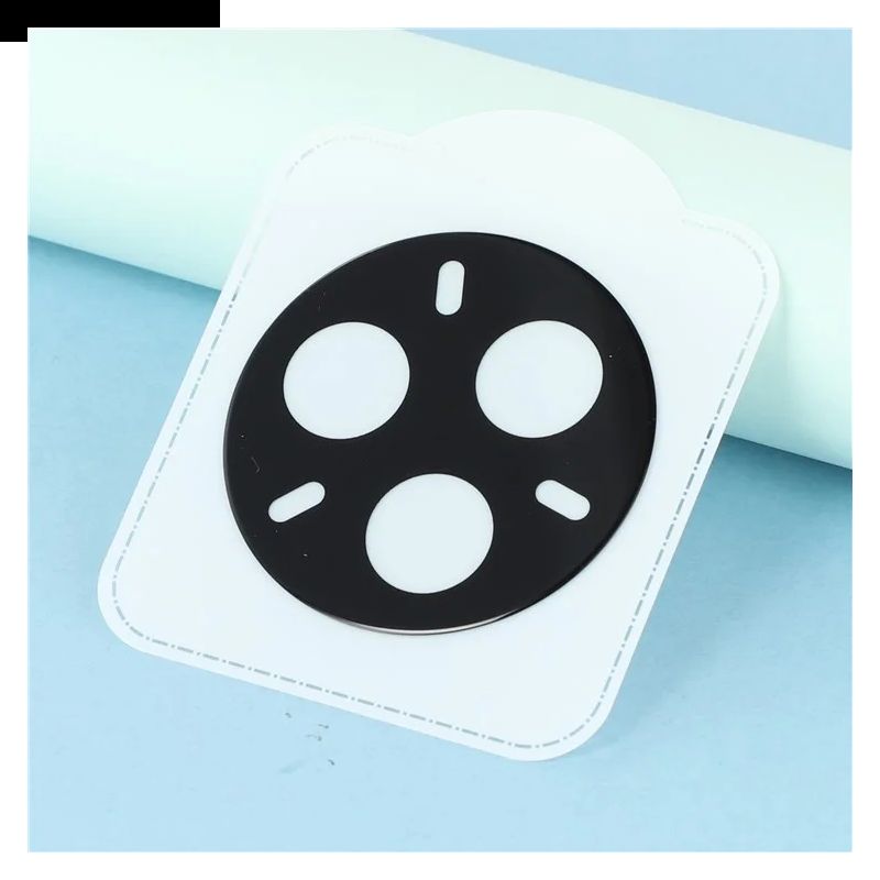 Hærdet Glaslinsebeskytter Til Realme 14 Pro 5g (sort Version)