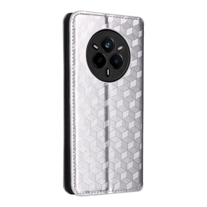 Læder Cover Realme 14 Pro 5g Diamantmønster