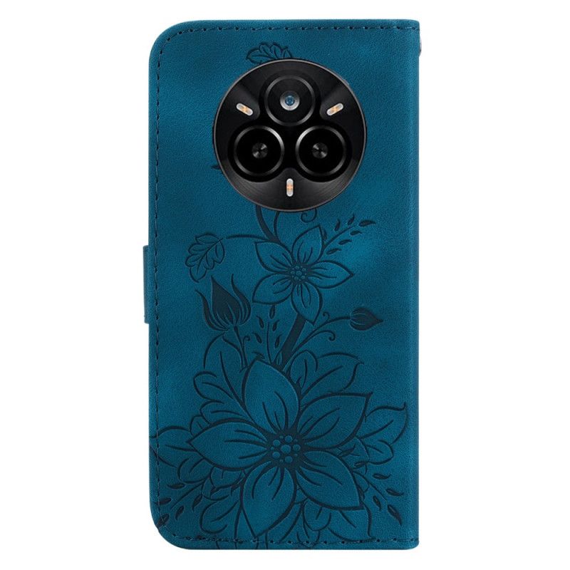 Læder Cover Realme 14 Pro 5g Fleur-de-lys