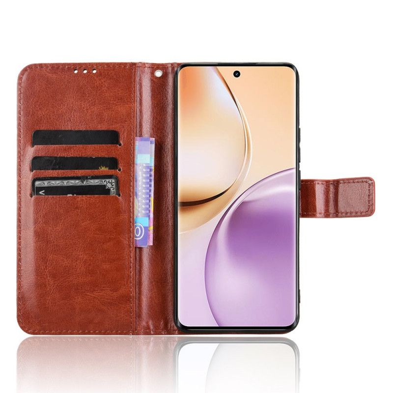 Læder Cover Realme 14 Pro 5g Prangende Kunstlæder