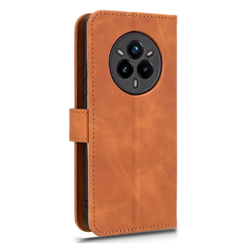 Læder Cover Realme 14 Pro 5g Telefon Etui Ruskindseffekt