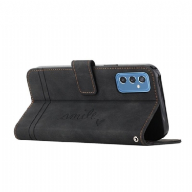 Flip Cover Samsung Galaxy M52 5G Smilstreger