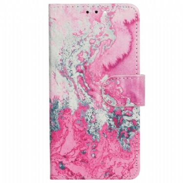 Flip Cover iPhone 14 Marmor