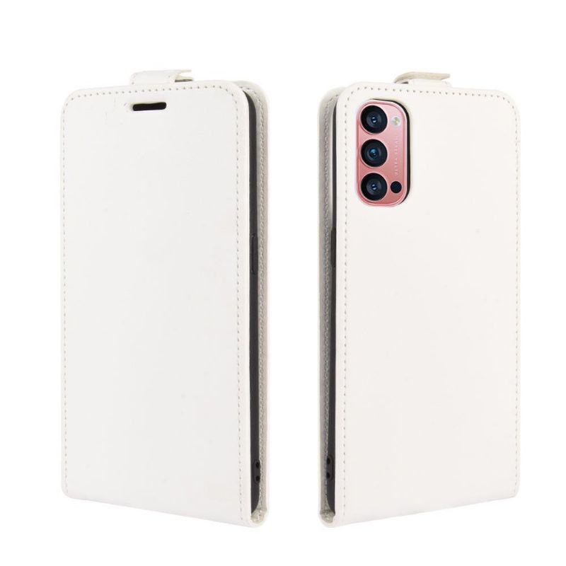 Flip Cover Oppo Reno 4 Pro 5G Læder Cover Kunstlæder Lodret