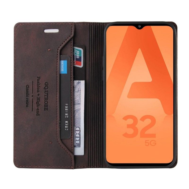 Flip Cover Samsung Galaxy A32 5G Gq.utrobe Kunstlæder Retro