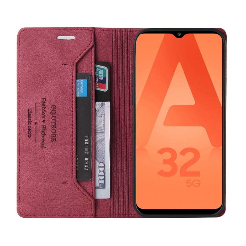 Flip Cover Samsung Galaxy A32 5G Gq.utrobe Kunstlæder Retro