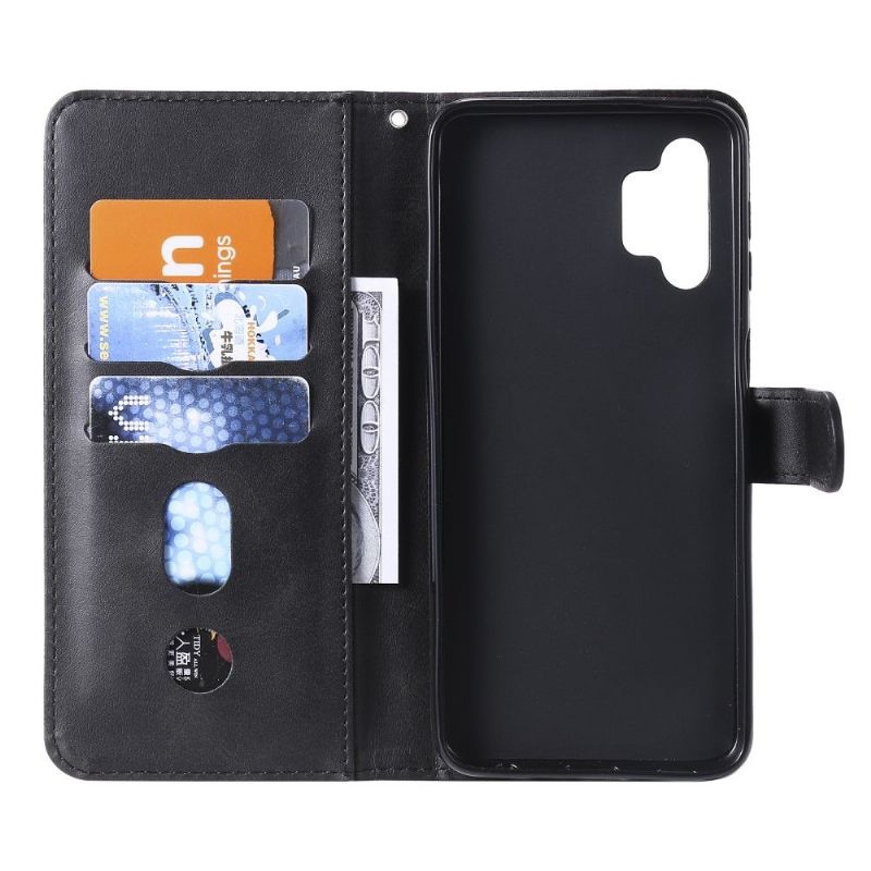 Flip Cover Samsung Galaxy A32 5G Lynlåslommestøttefunktion