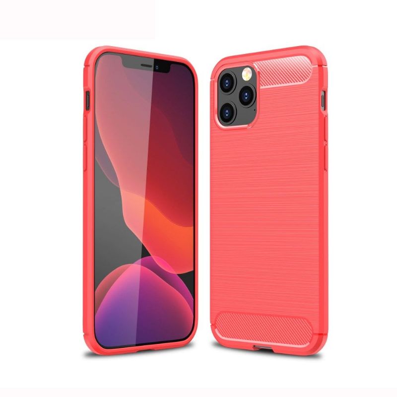 Cover iPhone 12 / 12 Pro Fleksibel Børstet Effekt