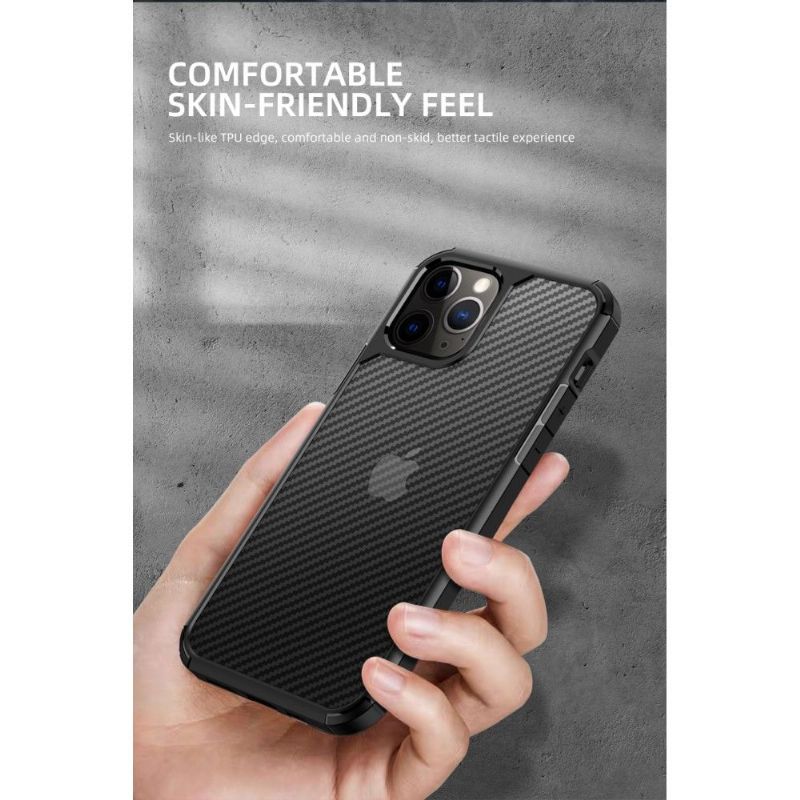Cover iPhone 12 / 12 Pro Pioneer Style Carbon Fiber