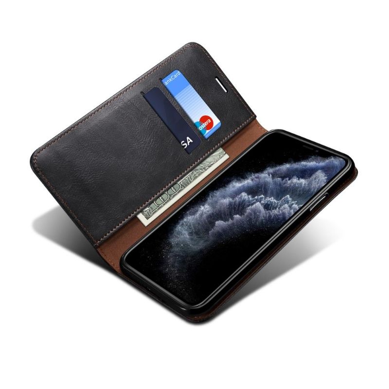 Flip Cover iPhone 12 / 12 Pro Ernestine Udsatte Sømme