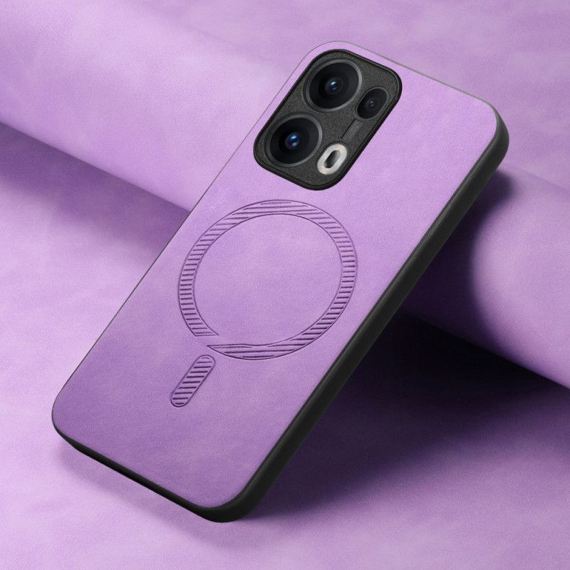 Cover Til Oppo Reno 13 Pro 5g Magsafe-kompatibel Ruskindseffekt