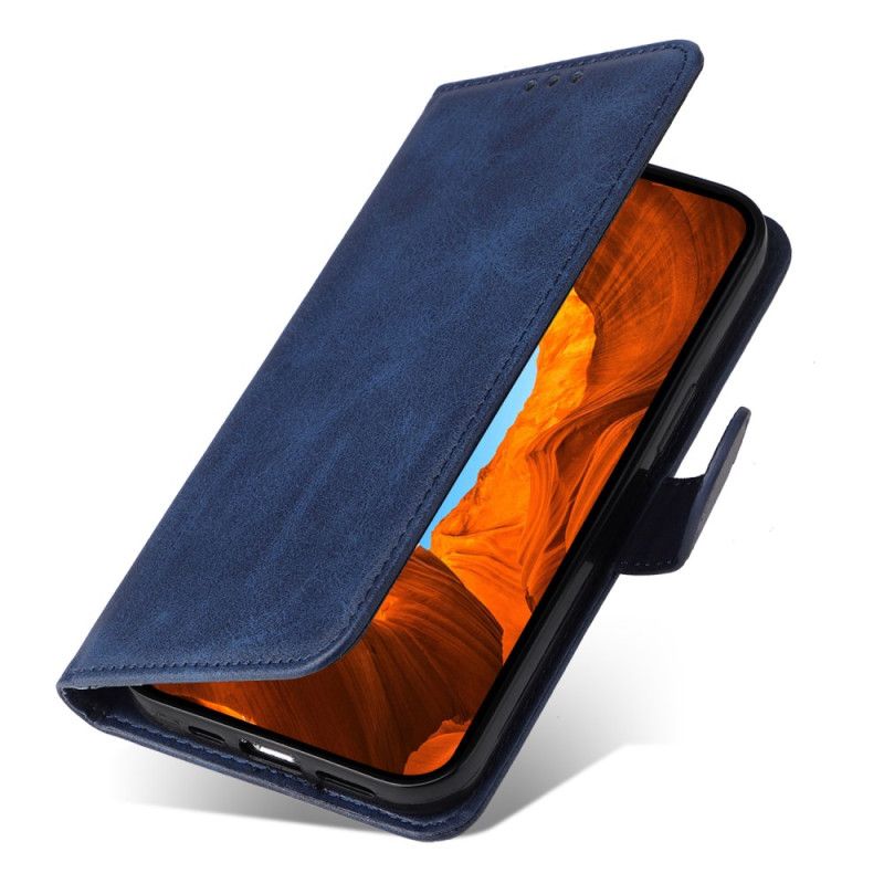 Flip Cover Oppo Reno 13 Pro 5g Almindelig Kunstlæderrem