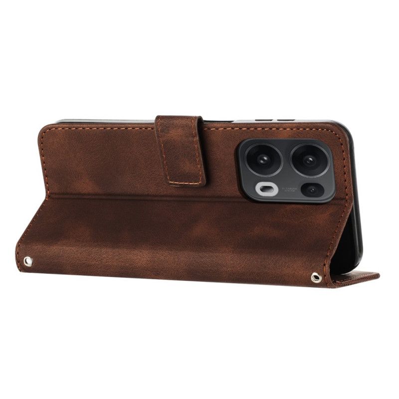 Flip Cover Til Oppo Reno 13 Pro 5g Linjer