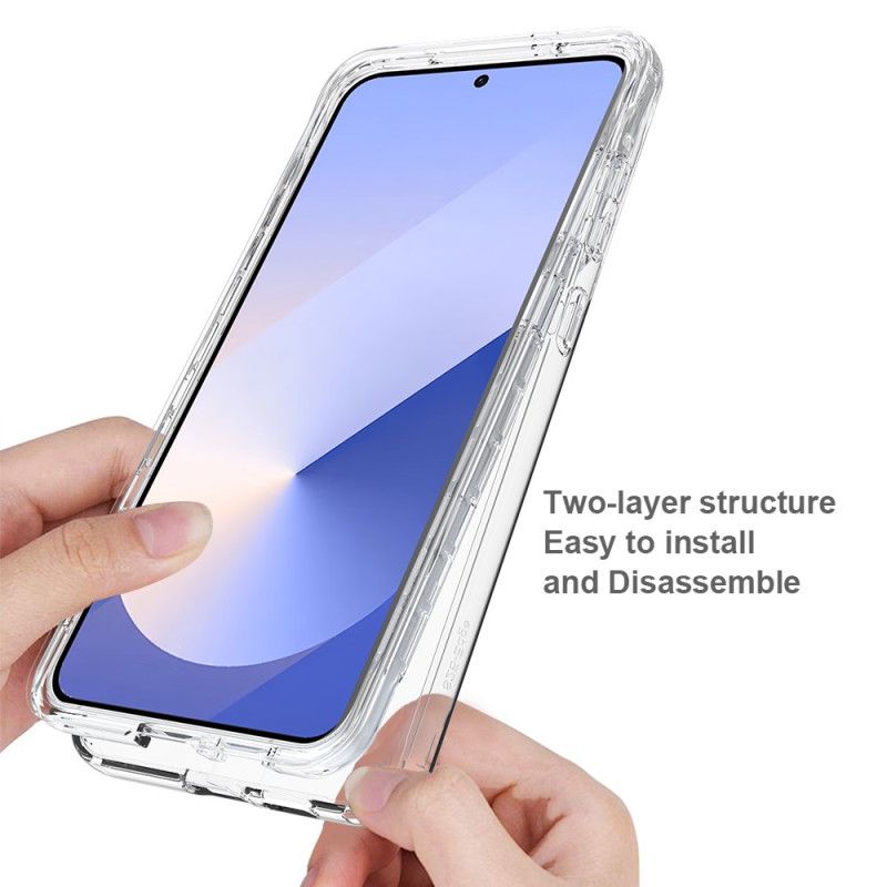 Cover Samsung Galaxy S25 5g Edge 2-i-1 Transparent