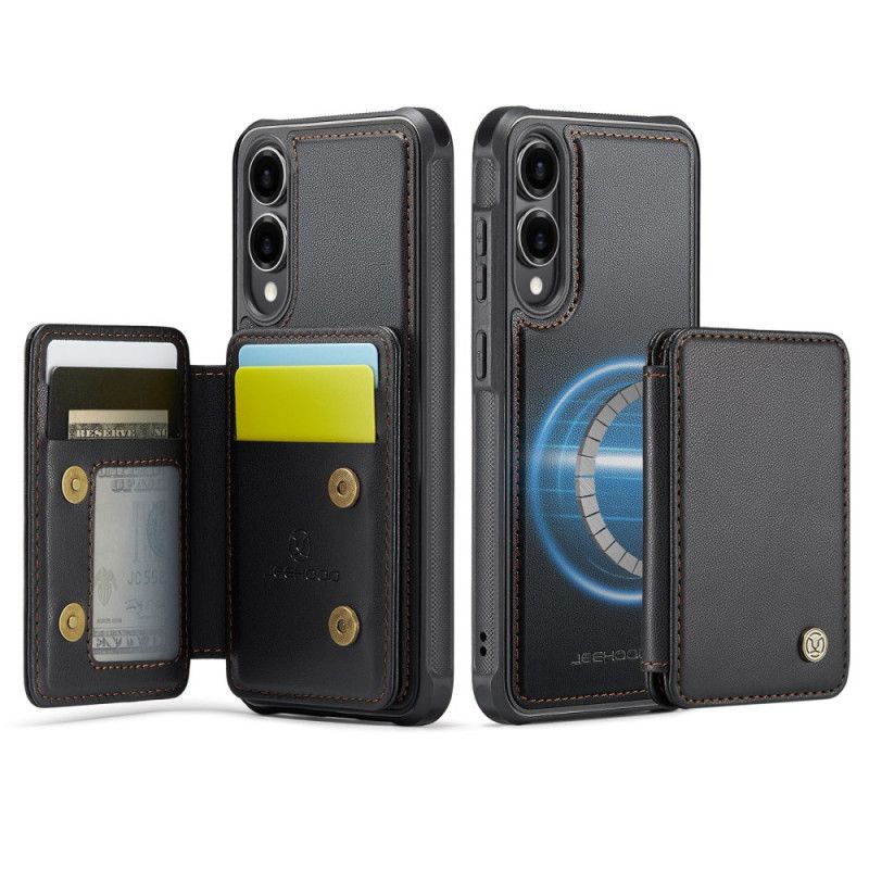 Cover Samsung Galaxy S25 5g Edge Aftagelig Jeehood Magnetisk Kortholder
