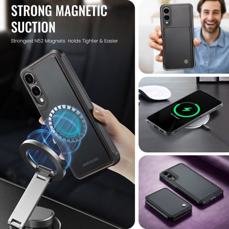 Cover Samsung Galaxy S25 5g Edge Aftagelig Jeehood Magnetisk Kortholder