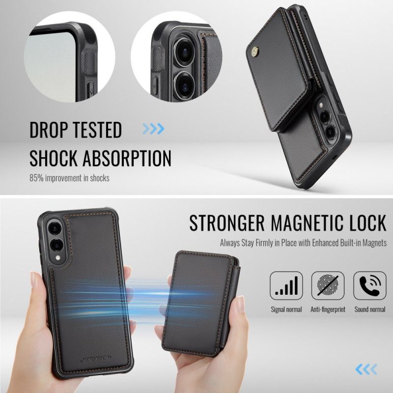 Cover Samsung Galaxy S25 5g Edge Aftagelig Jeehood Magnetisk Kortholder