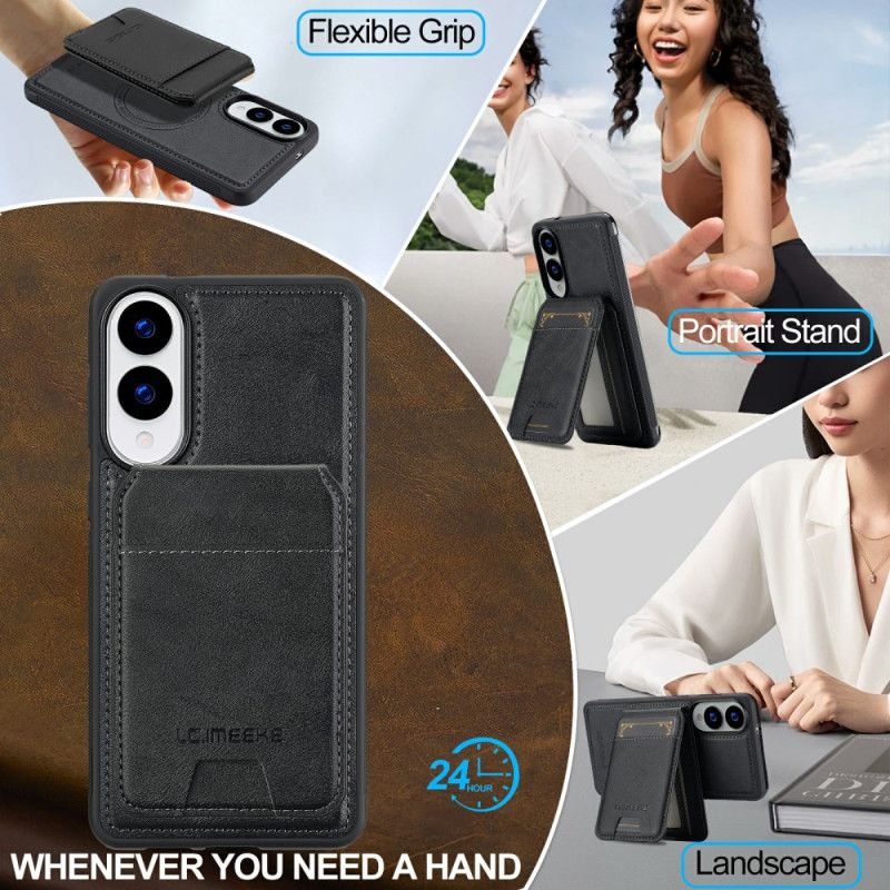 Cover Samsung Galaxy S25 5g Edge Aftagelig Magnetisk Kortholder