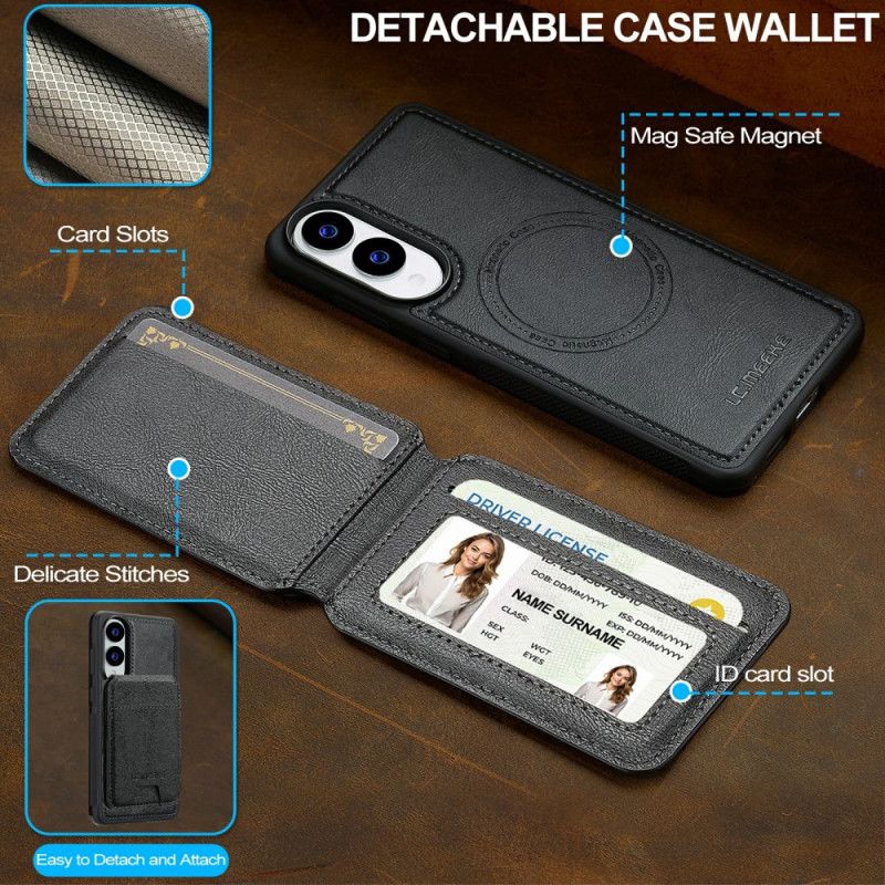 Cover Samsung Galaxy S25 5g Edge Aftagelig Magnetisk Kortholder