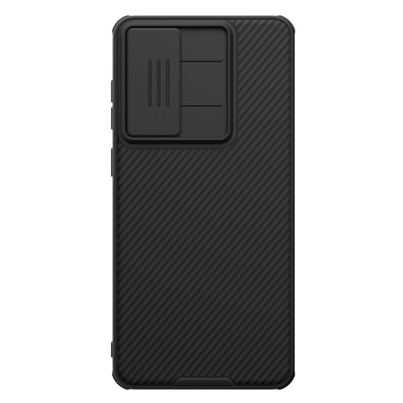 Cover Samsung Galaxy S25 5g Edge Camshield Pro Med Glidende Kameradæksel Nillkin