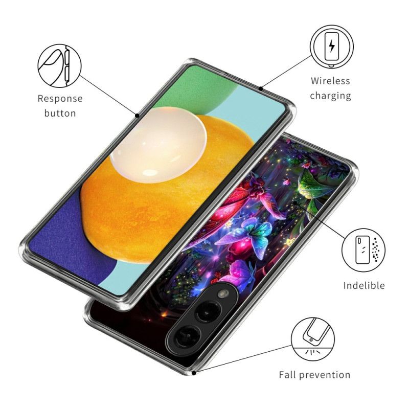 Cover Samsung Galaxy S25 5g Edge Drømmesommerfugle
