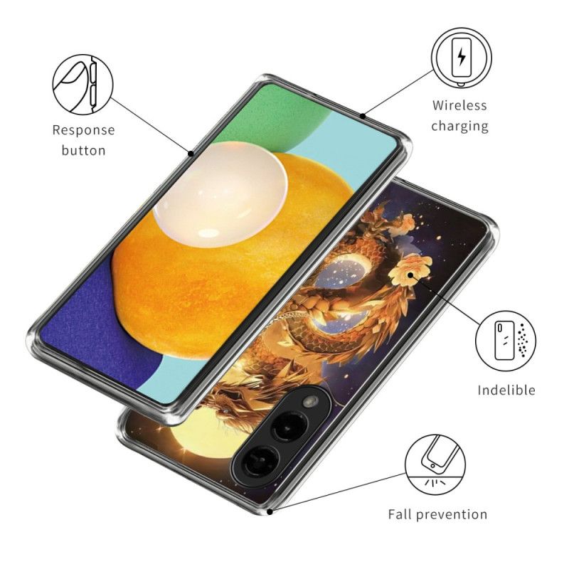 Cover Samsung Galaxy S25 5g Edge Gylden Drage