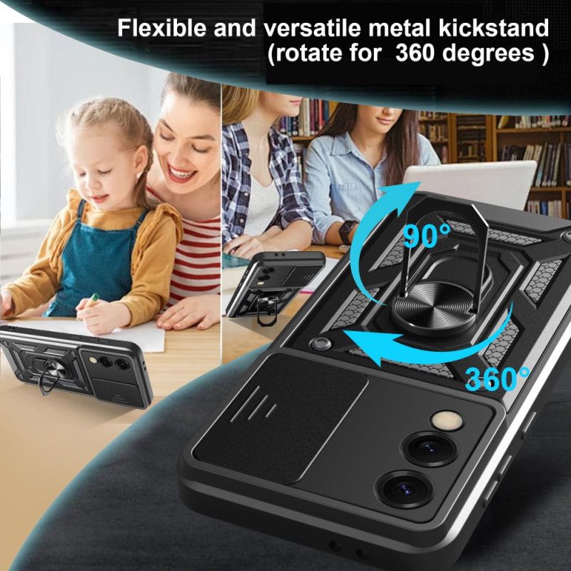 Cover Samsung Galaxy S25 5g Edge Kamerastativ Og Beskyttelse