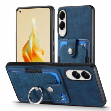 Cover Samsung Galaxy S25 5g Edge Kortholder Og Ringholder