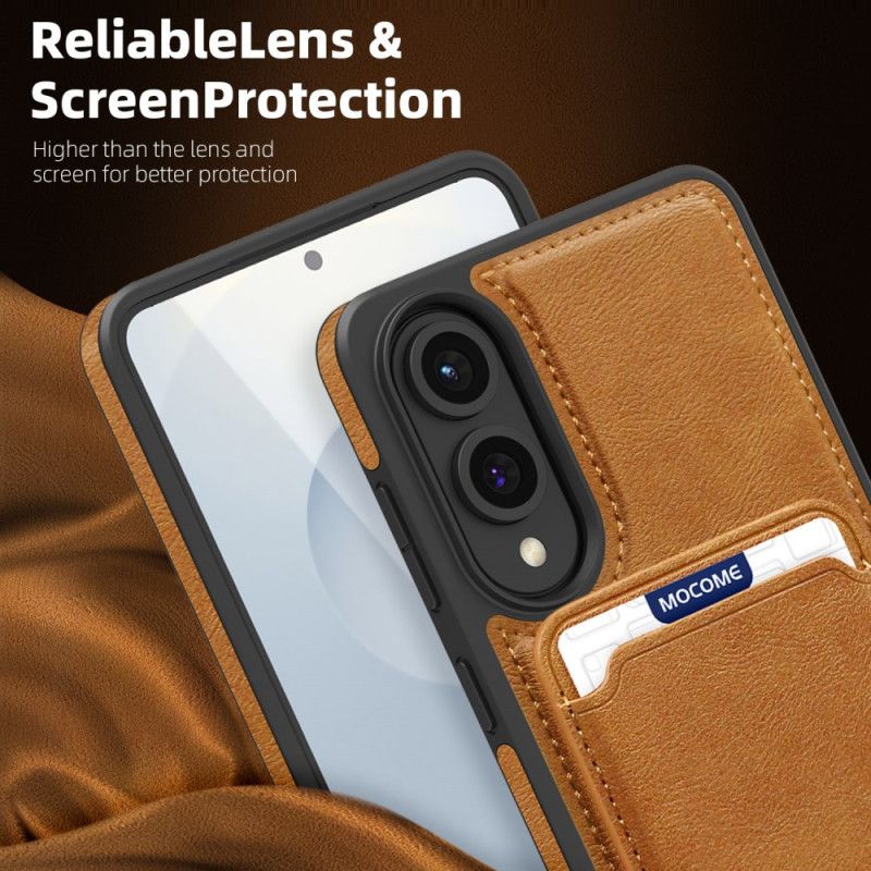 Cover Samsung Galaxy S25 5g Edge Magnetisk Med Aftagelig Kortholder