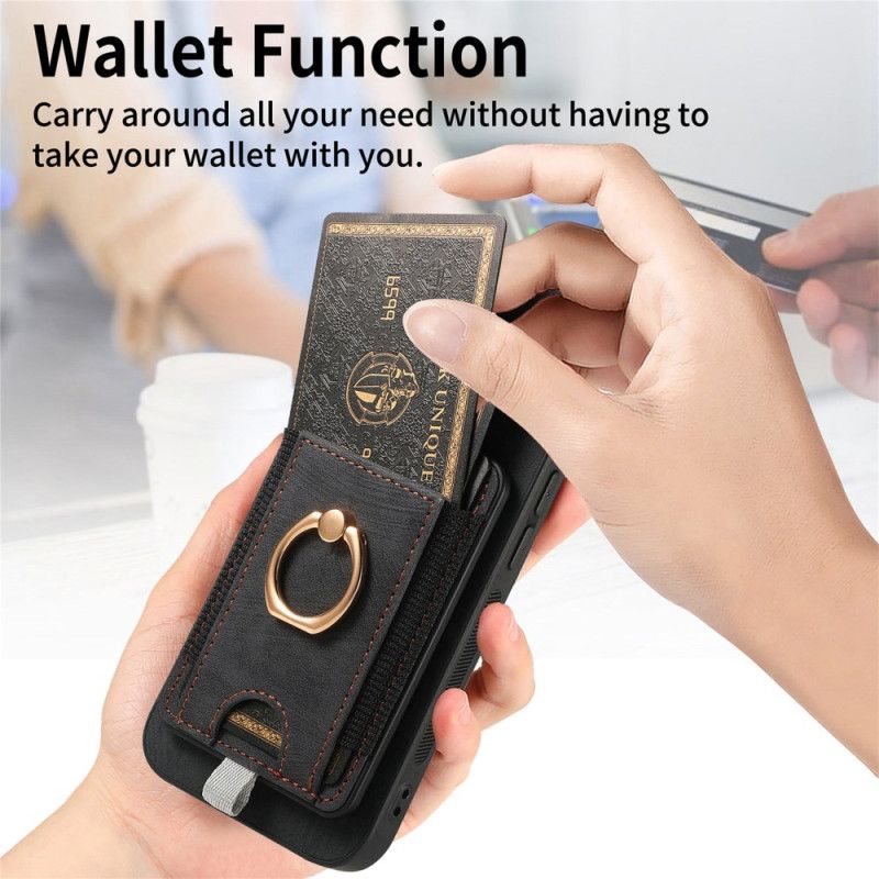 Cover Samsung Galaxy S25 5g Edge Magnetisk Med Aftagelig Kortholder