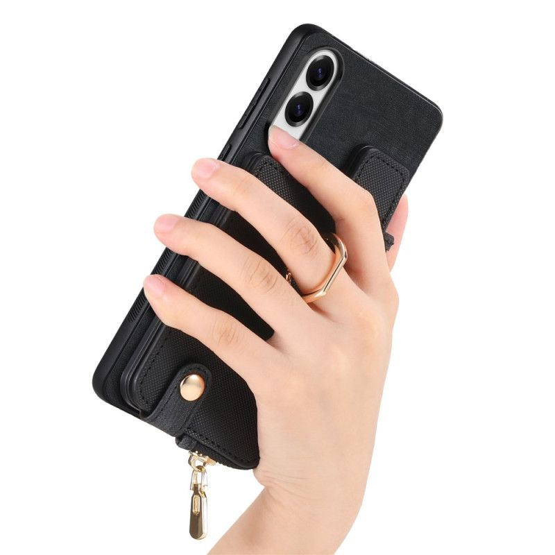 Cover Samsung Galaxy S25 5g Edge Pung Og Stativ