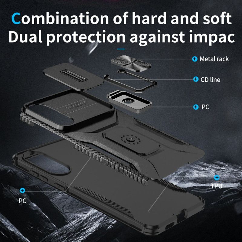 Cover Samsung Galaxy S25 5g Edge Stativ Og Kameradæksel