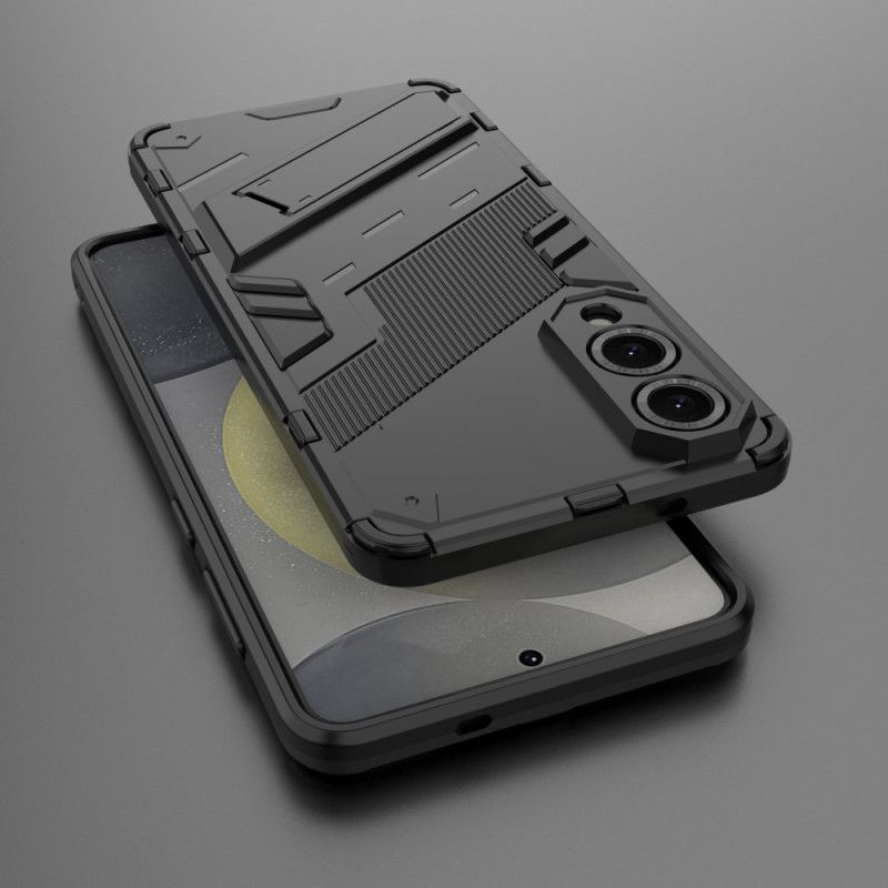 Cover Samsung Galaxy S25 5g Edge Telefon Etui Aftagelig Håndfri Stativ Med To Positioner