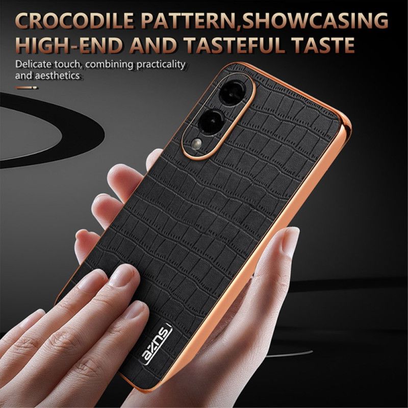 Cover Samsung Galaxy S25 5g Edge Telefon Etui Azns Krokodillestil
